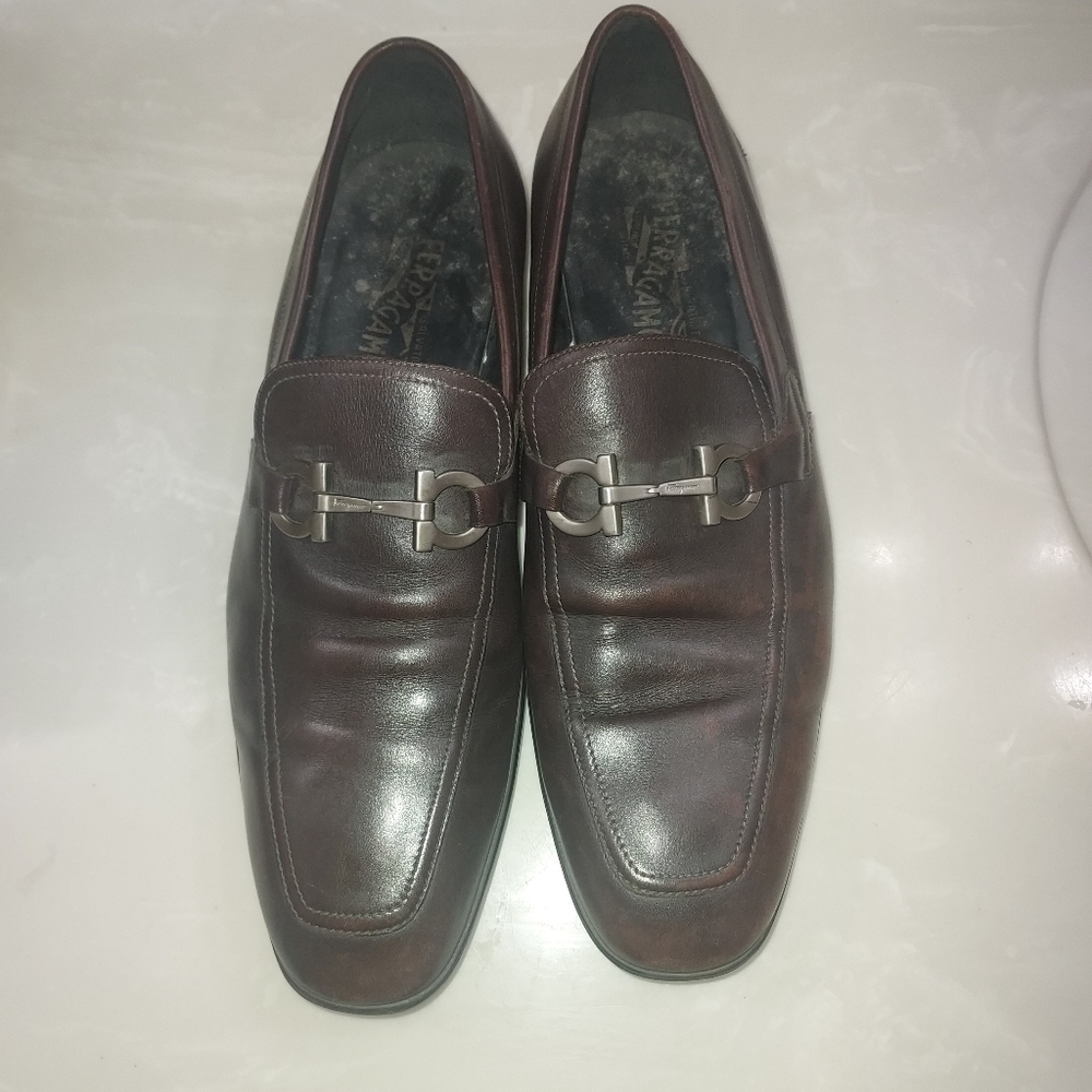 FERRAGAMO MEN BROWN SHOE 👞